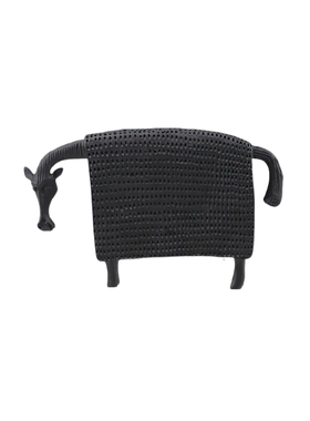 轻奢抽象树脂盔甲马动物装饰摆件