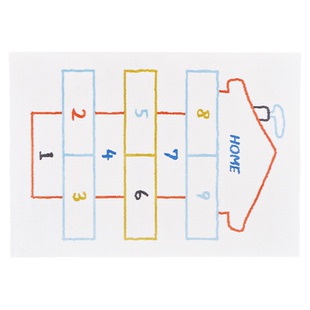 ComiComi儿童系列方毯客厅书房爬行垫卧室玩耍玩具阅读区地垫卡通