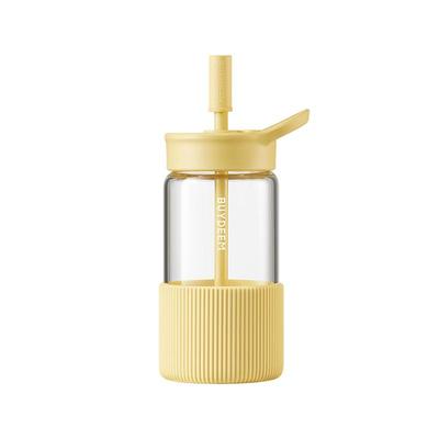 北鼎吸管玻璃杯高颜值冷热畅饮