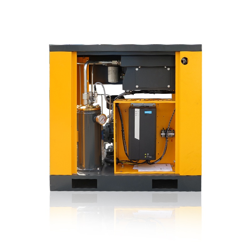 永磁变频螺杆式空压机 22kw螺杆机小型空压机 无油静音气泵空压机