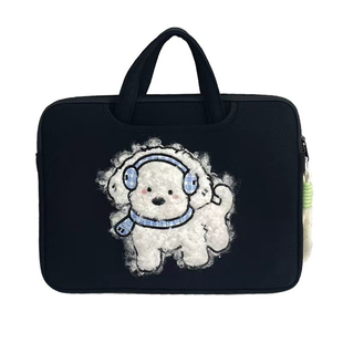 可爱笔记本电脑手提包适用苹果ipad11/13.3寸联想小新Pro14GT机械革命无界15X惠普星book16寸女生防震收纳袋