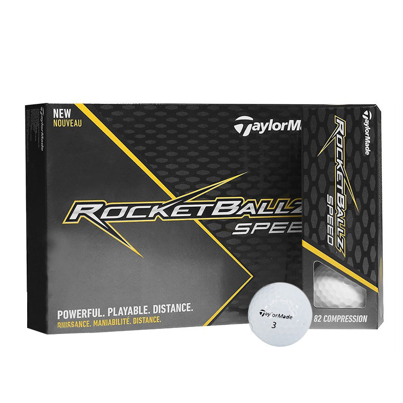 TaylorMade泰勒梅高尔夫球二层球golf ball比赛练习球可定制LOGO