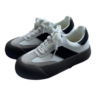 GOODBAI 蓬蓬鞋白敬亭同款2025新款潮流男女情侣款复古休闲德训鞋