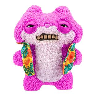 Fuggler官方正版萌牙怪兽度假系列毛绒玩偶丑萌搞怪潮玩公仔玩具