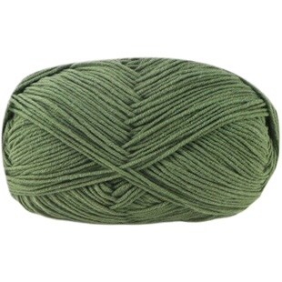 4股精梳牛奶棉娃娃毛线团钩针手工编织花束diy材料包包玩偶毯子线