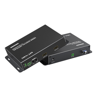 迈拓维矩 MT-GD02H 高清HDMI光端机带独立双向音频串口单模LC方口光纤传输20公里无压缩延长器收发器本地环出