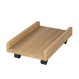 台式电脑主机托架可移动滑轮底座机箱收纳支架托盘置物架整理架子