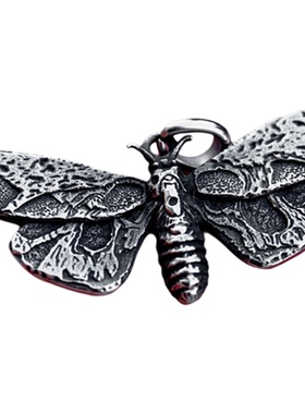 维京吊坠钛钢老鹰爪宝石头盔挂件