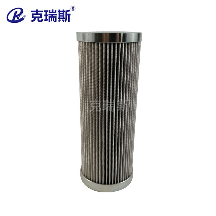 克瑞斯过滤折叠玻纤液压站油滤芯 钢厂液压站回油滤芯规格多样