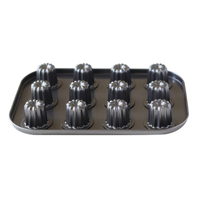 FL日本cotta12连可露丽烤盘