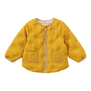 moimoln小云朵童装25冬季新款儿童冬装外套男童女童轻薄羽绒服