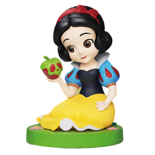 野兽王国迪士尼白雪公主 乐佩 花木兰Q版摆件可爱手办新年礼物