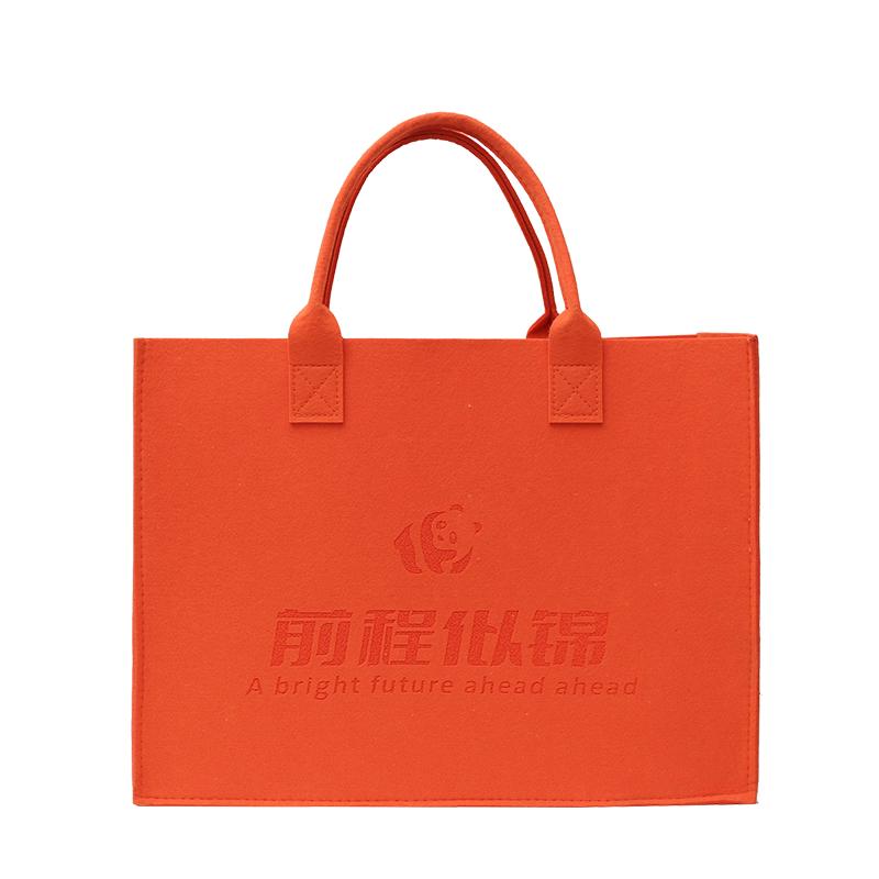 毛毡包手提袋大容量便携购物