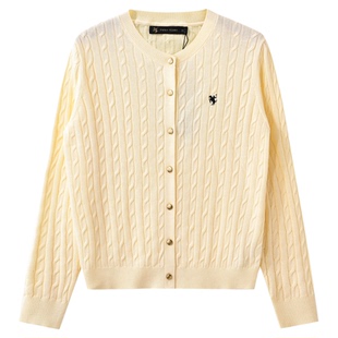 【多色】保罗彼得2026春新款女针织衫宽松开衫毛衣外搭SLFAZ01151