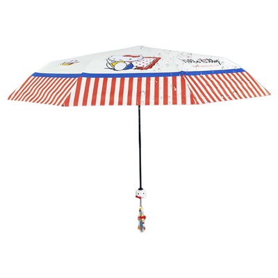 九木杂物社三丽鸥少女心凯蒂猫系列五折伞手动晴雨两用遮阳伞