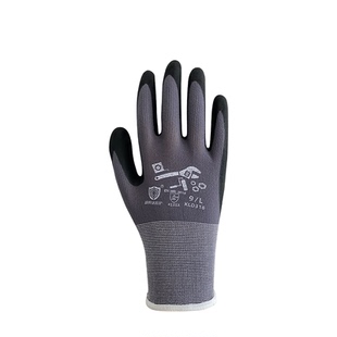 汽车机械维修专用劳保手套防滑防油污点珠胶面工艺更防滑