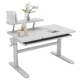 巧思洛儿童学习桌家用书桌小学生写字课桌椅青少年可升降实木套装