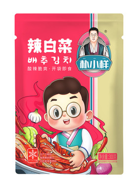 朴小样韩式泡菜免切辣白菜