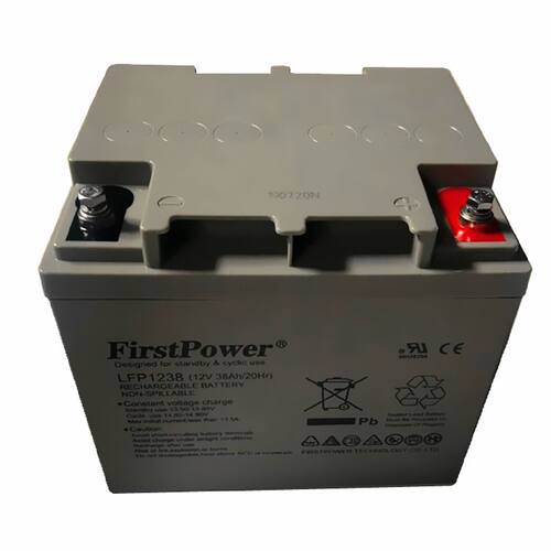 一电蓄电池LFP123812V38AH机房UPS电源配套消防照明EPS直流屏