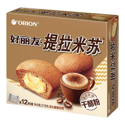 好丽友提拉米苏注心蛋糕12枚2盒