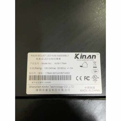 询价-kinna秦安机架式kvm切换器kvm1764a可维修