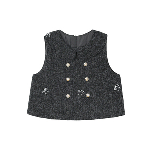 小O宝童装 宝宝小香风套装女富家千金2025冬季新款女童加绒套装裙