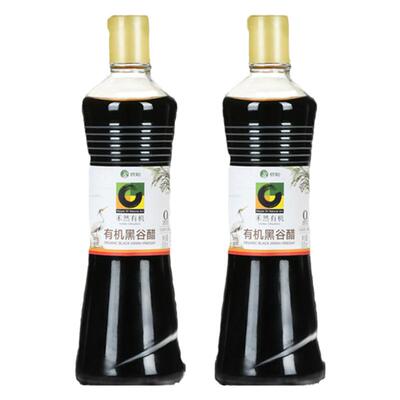 禾然有机全谷物黑谷醋500ml*2