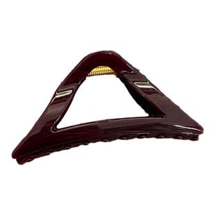 三角抓夹大号百搭鲨鱼夹女高级感后脑勺发夹2026新款发抓发饰