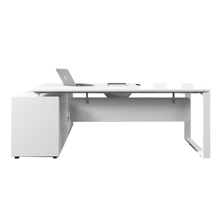 老板办公桌简约现代主管桌子总经理单人办公室家具组合全套背景柜