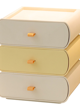 宿舍桌面收纳盒摆件抽屉式储物箱