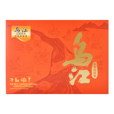 乌江涪陵全家欢1088g送礼榨菜