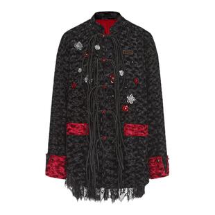 【春节不打烊】WEancheAM/未未姆 胶囊系列新中式丝绒外套