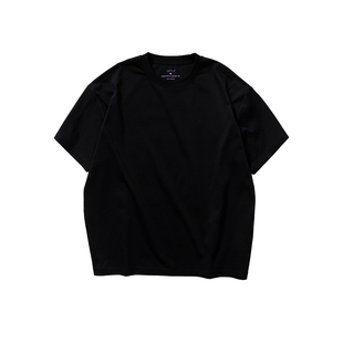 STAYWILD 美产100%匹马棉210G短袖男纯色基础BOXY圆领宽松短袖TEE