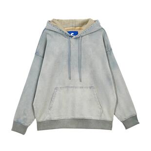 jq区杰克琼斯秋冬新款时尚潮百搭舒适袋鼠兜长袖上衣宽松连帽卫衣