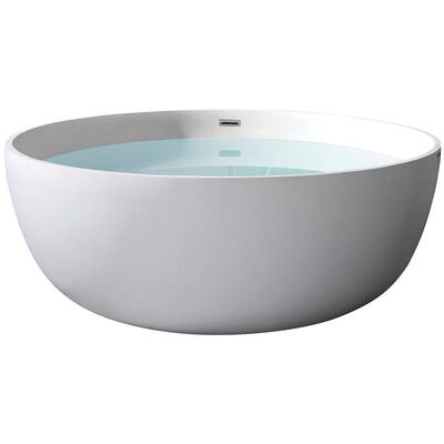 观博gabo浴缸圆形浴盆人造石迷你