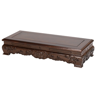 实木质底座红木托架加高垫高工艺品摆件加高垫高花瓶佛像石头香炉