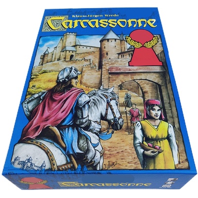 卡卡颂桌游卡牌含河流休闲聚会