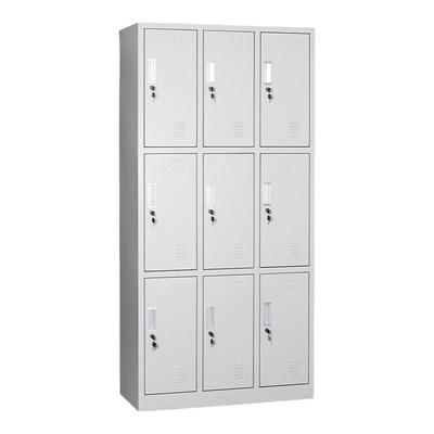 成都钢制十八门员工更衣柜