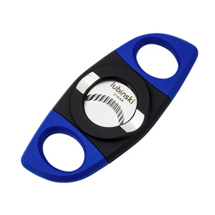 LUBINSKI雪茄剪刀便携大口径霸气锯齿雪茄托个性异型亮面锋利刀刃