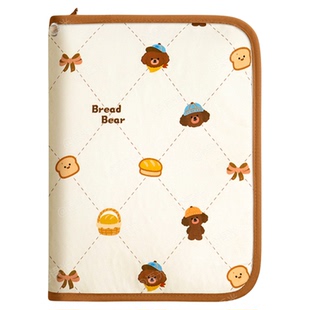 产检收纳册孕检收纳袋孕妇初期必备用品医院报告单孕期档案册带拉链产检本孕妈产检包检查资料记录册活页便携