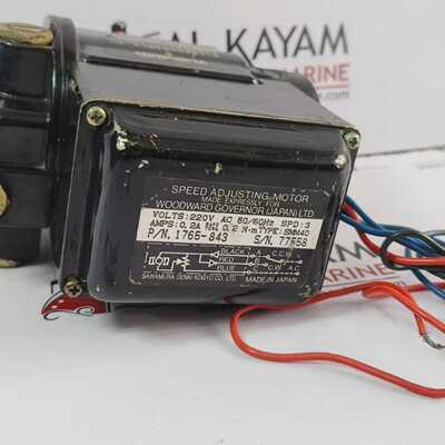 WOODWARD GOVERNOR SPEED ADJUSTING MOTOR 77558 TYPE: SMM40 (F