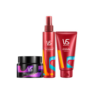 VS沙宣造型啫喱喷雾啫喱膏弹力精华乳蓬松发蜡清爽持久定型打底