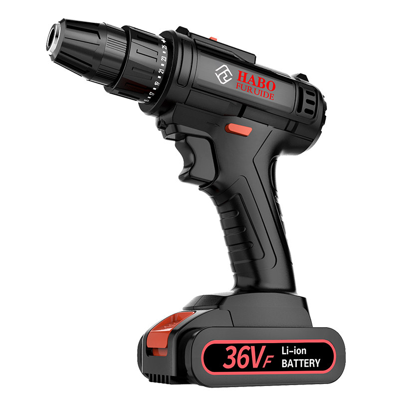 福瑞德36VF手电钻充电式家用锂电多功能电转电动螺丝刀打孔器小型