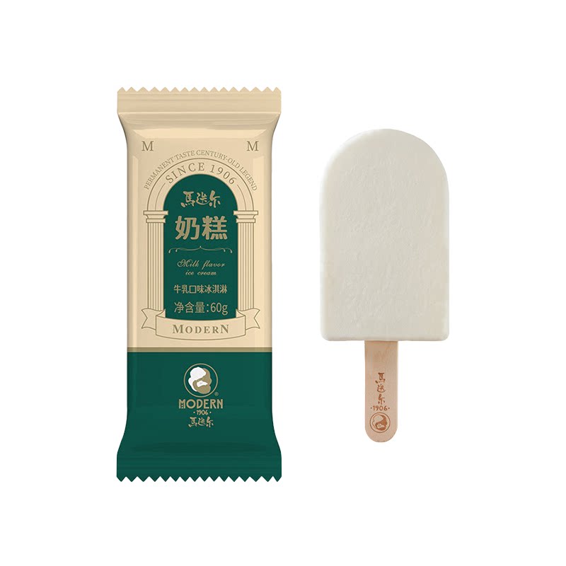 马迭尔奶糕冰淇淋雪糕巧克力牛乳蛋糕冰激凌哈尔滨网红冷饮冰棍