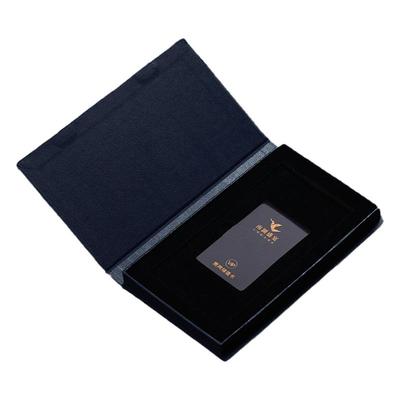 高端vip卡卡盒包装闸蟹储值定制