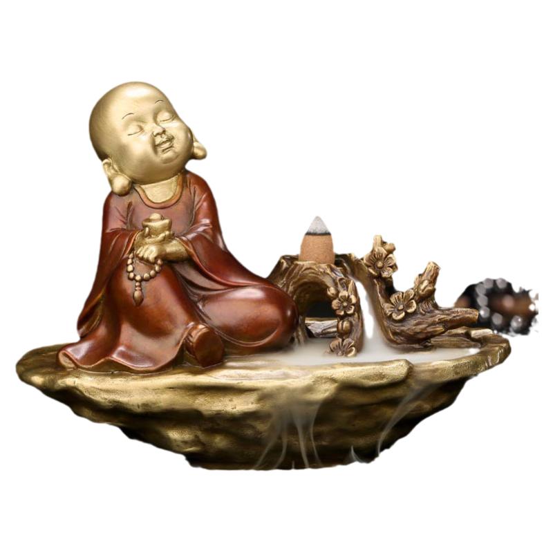 吉善缘倒流香炉香薰炉摆件