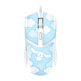 天猫惊喜盒|雷蛇三丽鸥大耳玉桂狗联名款眼镜蛇有线游戏鼠标礼物