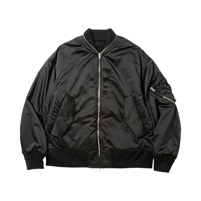 Meanswhile羊毛羊绒夹克棉服