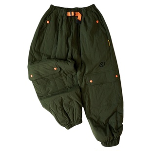 iaiammo丨原创秋冬「3M新雪丽」高效暖绒绗棉防泼水儿童棉裤长裤