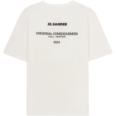 棉质标语T恤JILSANDER